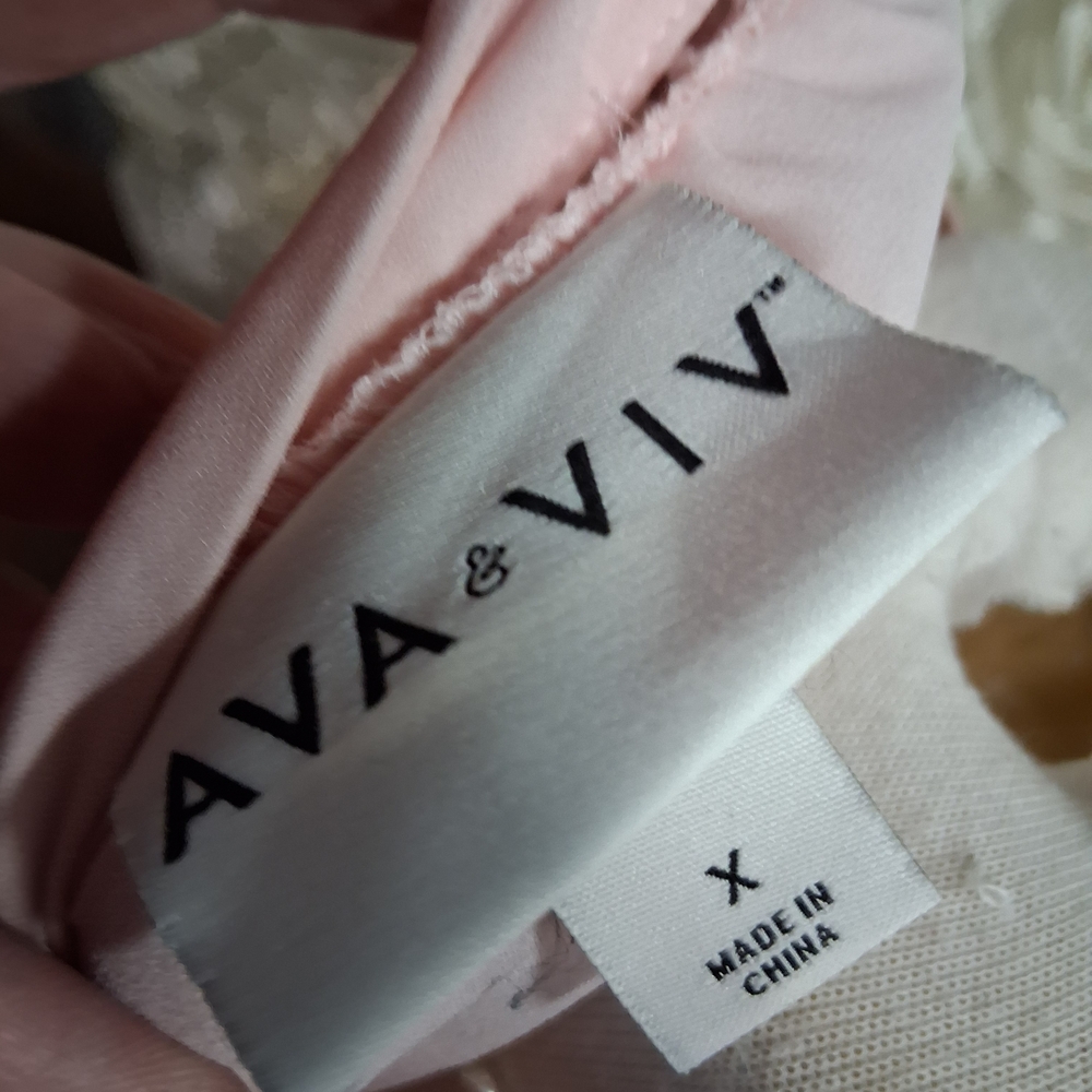 Ava & Viv Soft Pink Top - Picture 6 of 8